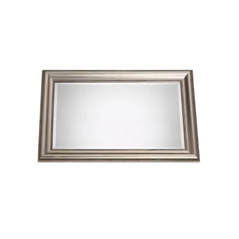 Customized Size and Color Wood Wall Mirror For Living Room